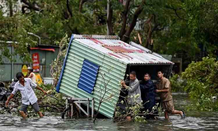 4 Dead in Northern Thailand As Floods From Typhoon Yagi Hit