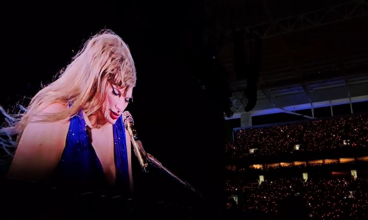 Taylor Swift Dazzles Miami Fans with New Dress