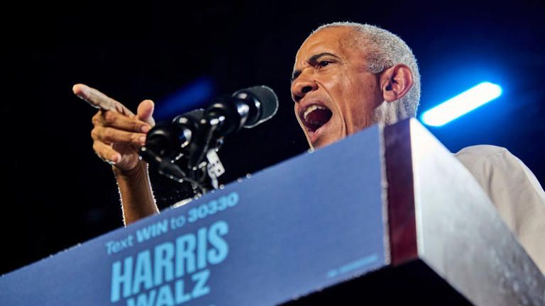 Obama Asks Michigan Voters to Support Harris Amid Trump’s Chaos
