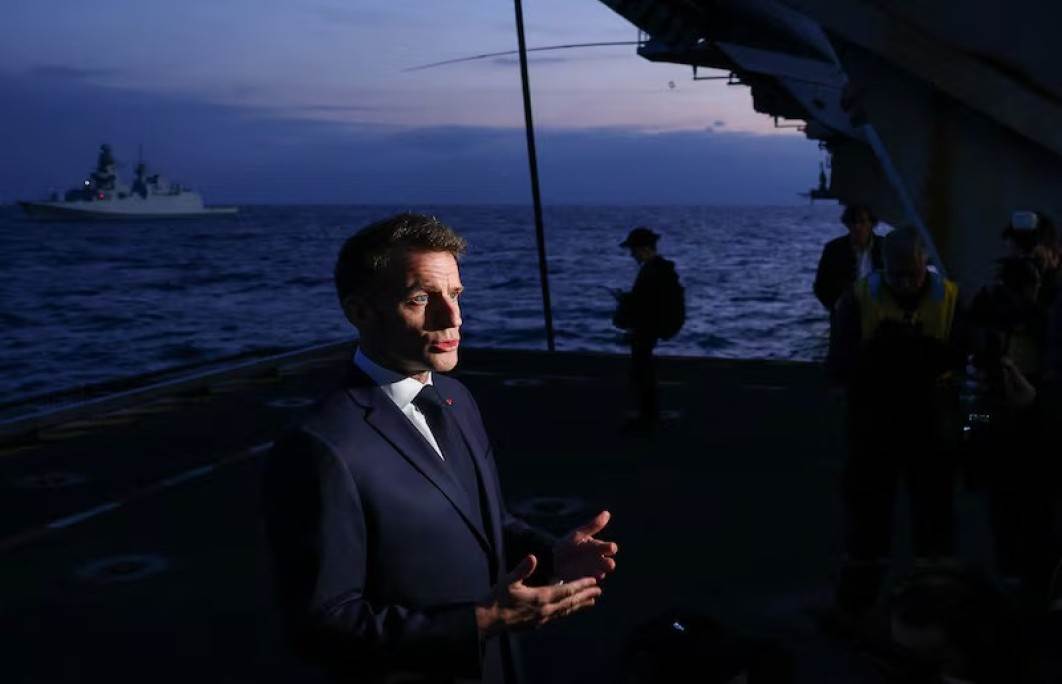 France Pre-Positions Aircraft Carrier for Possible Strait of Hormuz Mission